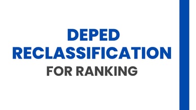 HOW CAN I UNDERSTAND THE DEPED TEACHER 1 RANKING CRITERIA AND SCORING?